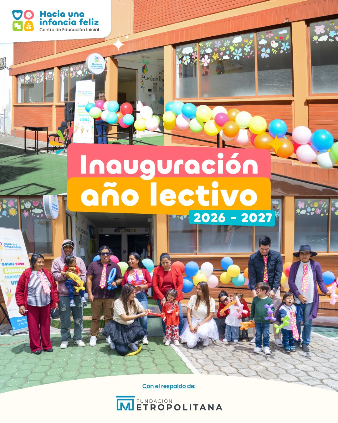 Portada inauguración año lectivo 2026-2027